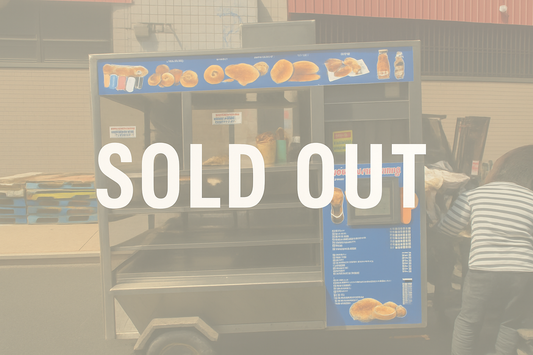 Food Cart with Light Sold Out Overlay