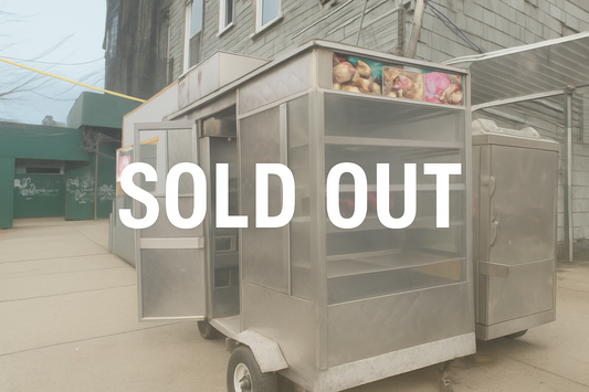 Food Cart with Light Sold Out Overlay