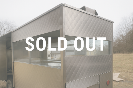 Food Cart with Light Sold Out Overlay